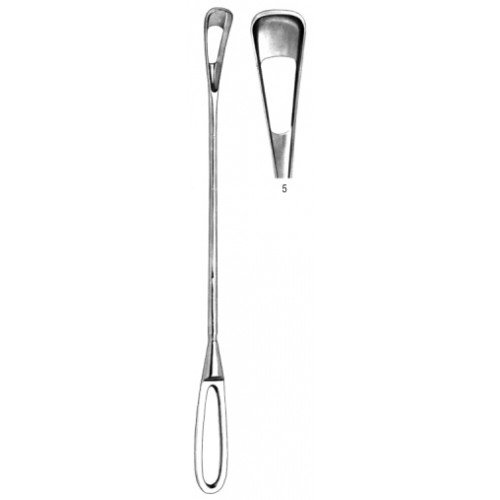 J.A.M.W Uterine Curette 15.0mm, 28cm Fig.6