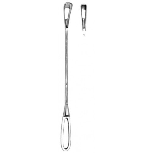 J.A.M.W Uterine Curette 5.0mm, 28cm Fig.1