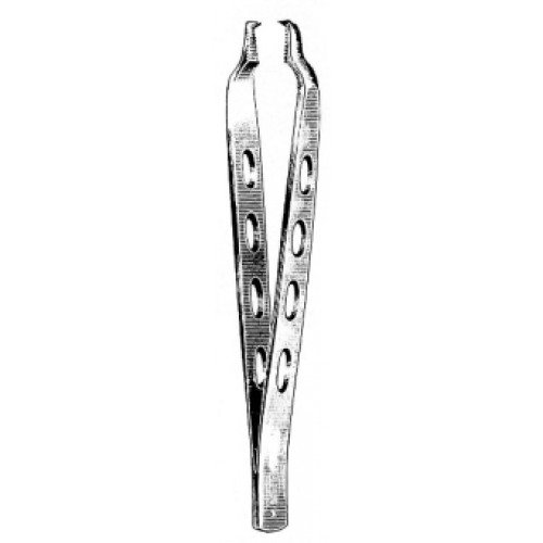 Jeans Tissue Forceps, 1×2 Teeth, 17.5cm