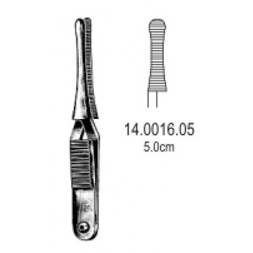 Johns-Hopkins Haemostatic Forceps, Straight, 5cm