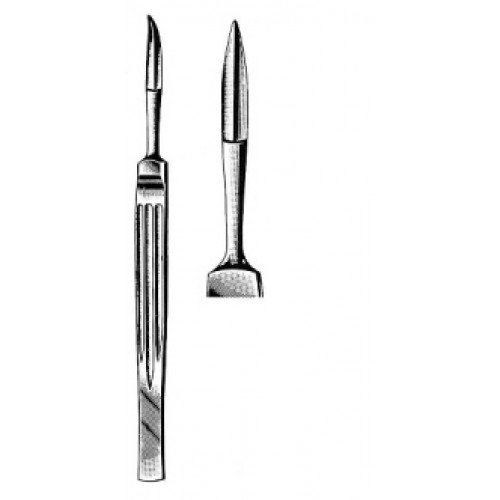 Joseph Plastic Knife, blunt tip, Straight, 15cm