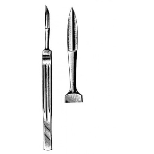 Joseph Plastic Knife Straight sharp tip, 14.5cm