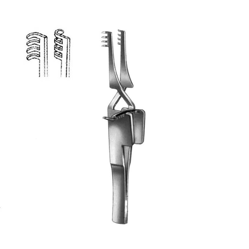Kaupp Retractor, Self Retaining, Blunt, 10.5cm