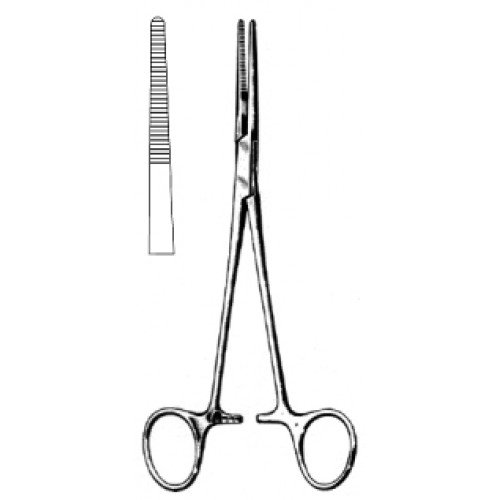 Kelly Rankin Hemostatic Forceps, Straight, 16cm