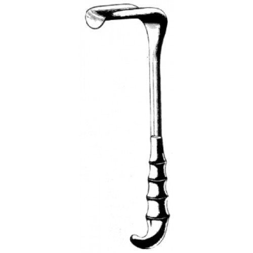 Kelly Retractor Finger Grip Handle 64x76mm, 26cm