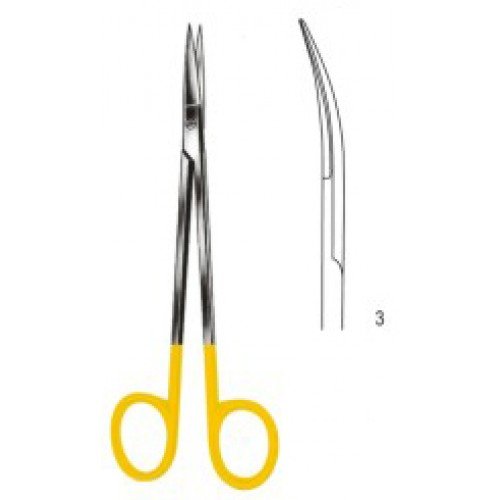 Kelly Scissors Curved 16cm Tungsten Carbide