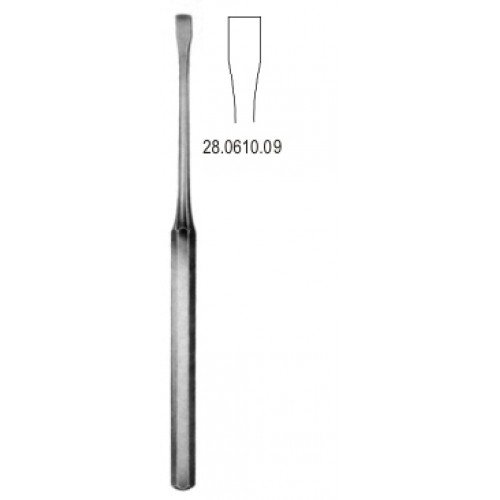 Key Periosteal Elevator (Rugine) 9mm, 19cm