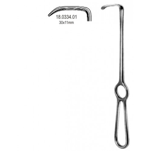 Kocher Langenbeck Retractor 30x11mm, 21cm