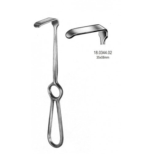 Kocher Langenbeck Retractor 35x8mm, 21.5cm