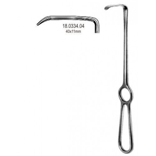 Kocher Langenbeck Retractor 40x11mm, 21cm