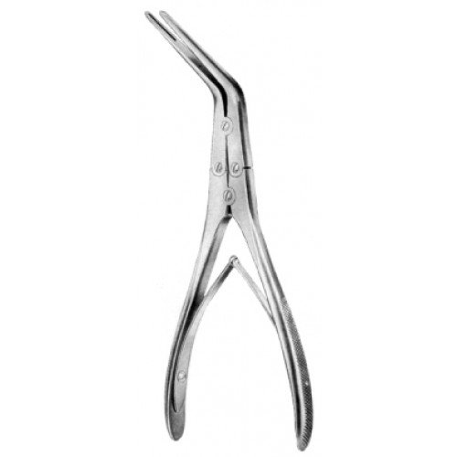 Kressner Septum Forceps angled 20cm
