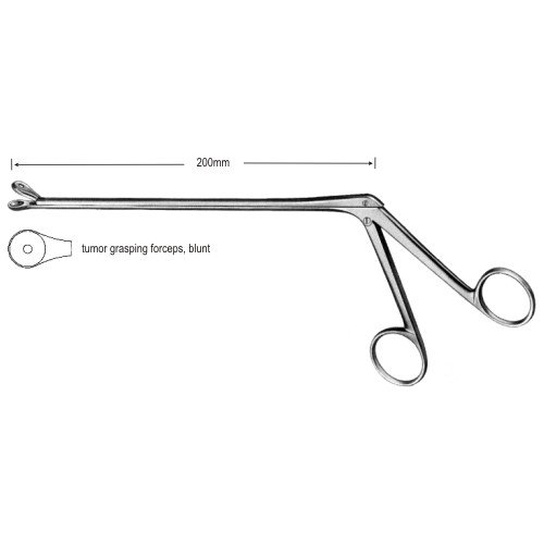 Landolt Tumor Grasping Forceps, Blunt, 9x200mm, 27cm