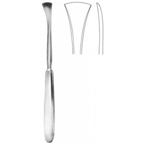 Langenbeck Periosteal Raspatory, Hollow Handle, 17mm, 19cm