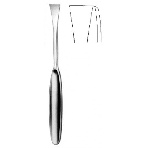 Langenbeck Periosteal Raspatory straight edge, 16x190mm
