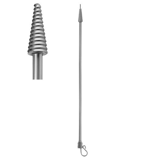 Leech-Wilkinson Int-uterine cannula 13x30mm medium, 26.5cm
