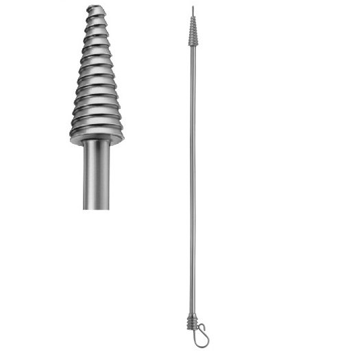 Leech-Wilkinson Int-uterine cannula 16x30mm large, 26.5cm