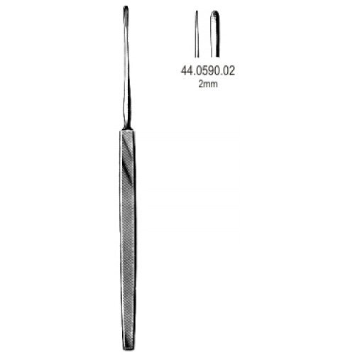 Lempert Elevator Single Ended, Straight, 2mm, 19cm