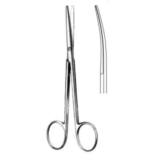 Lexer-Fino Dissecting Scissors Curved 16cm