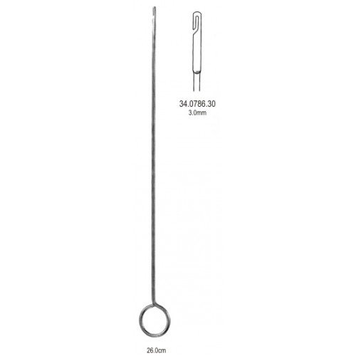 Ligature Catcher, Hook size 3.0mm, 26cm