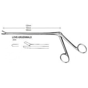 Love-Gruenwald Lami-Rong Straight 3x10mm 12.5cm