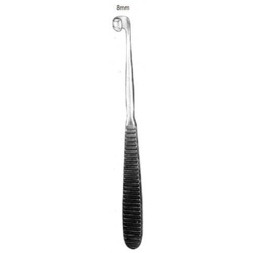Mandibular Rim Stripper left 8mm, 19cm