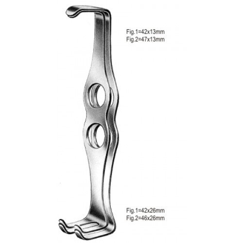 Mathieu Retractor Double ended 20cm, set of 2
