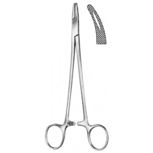 Mayo Hegar Needle Holders, Curved, 28cm