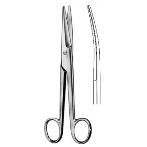Mayo Noble Scissors Curved 17cm