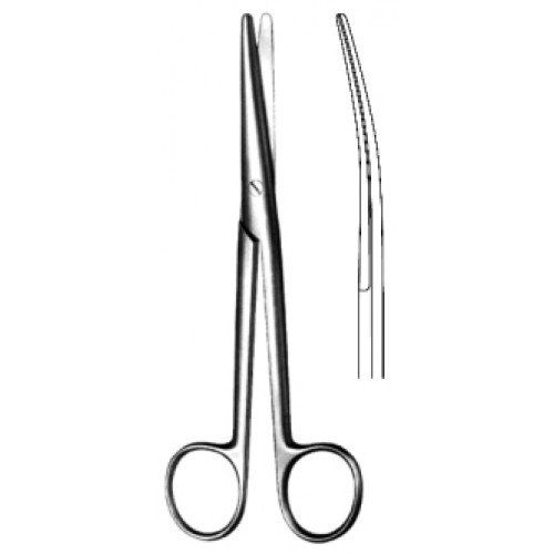 Mayo Stille Scissors Curved 17cm