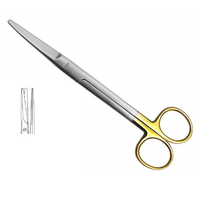 Mayo Stille Scissors, Straight, Tungsten Carbide, 15cm