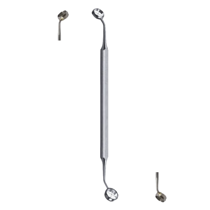 Mcdonald Optical Zone Marker, Double Ended, with Cross Hairs, Diameters 6.5 and 7.0mm, 11cm