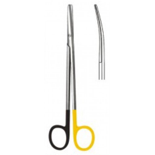 Metzenbaum Fino Scissors, Curved, Supercut, Tungsten Carbide, 23cm