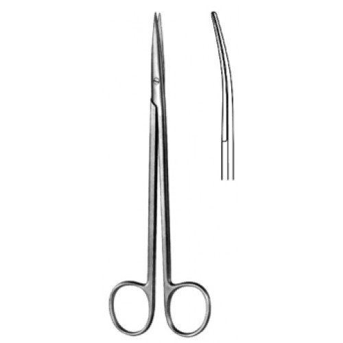Metzenbaum Fino Scissors, Sharp/Sharp, Curved, 23cm