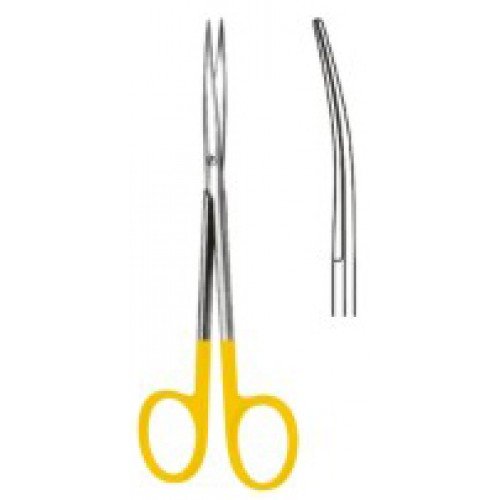 Metzenbaum Fino Scissors, Sharp/Sharp, Curved, Tungsten Carbide, 14.5cm