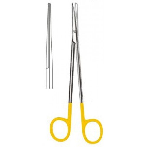 Metzenbaum Nelson Scissors, Straight, Sharp/Blunt, Tungsten Carbide, 20cm