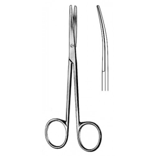 Metzenbaum Scissors, Blunt/Blunt, Curved, 14.5cm