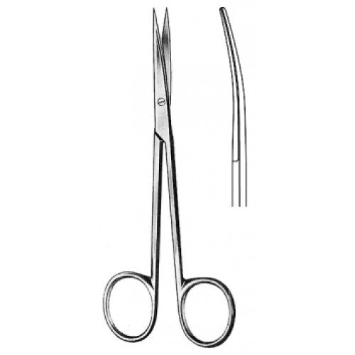 Metzenbaum Scissors, Sharp/Sharp, Curved, 14.5cm