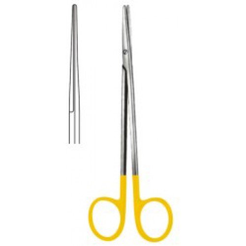 Metzenbaum Scissors Straight 15cm Tungsten Carbide
