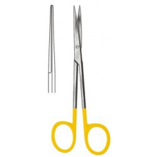 Metzenbaum Scissors, Straight, Sharp/Sharp, Tungsten Carbide, 14.5cm