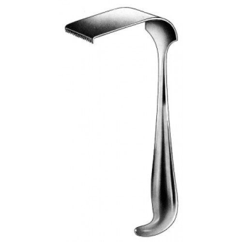 Meyerding Retractor, Curved Blade, Large 90x50mm, 24cm
