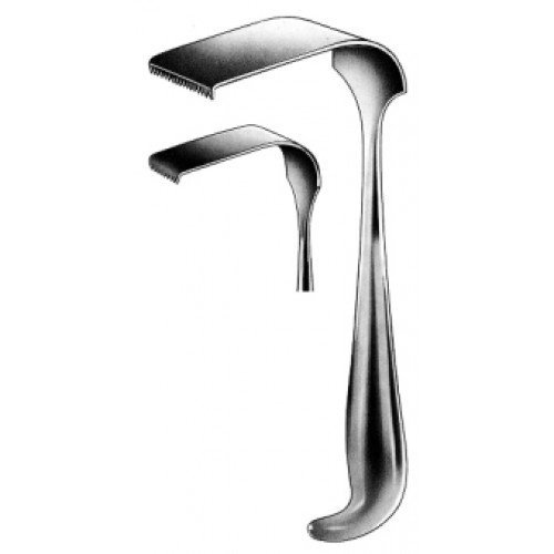 Meyerding Retractor, Curved Blade, Medium 75x25mm, 23cm