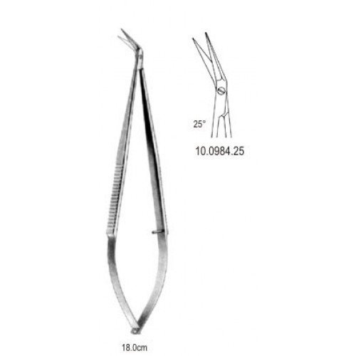 Micro Scissor 25 Degree, 18cm