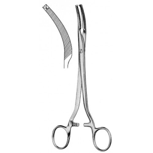 Mikulicz Peritoneum Forceps, S/J (Serrated jaws), 20cm