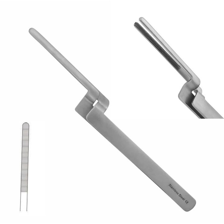Miller Articulating Paper Holder Grasping Forceps, Straight, 15cm
