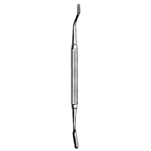 Miller Bone File, Double Ended, Cross Cut, 18cm, Fig.13c