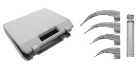 Miller Laryngoscope Fibre Optic F, set of 2, No. 0 and 00