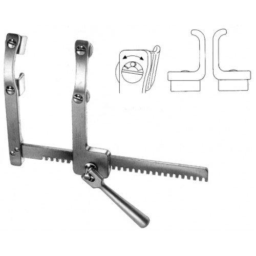 Morse-Favaloro Rib Spreader 20x20x155mm