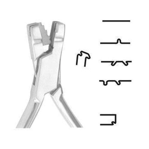 Nance loop closing plier