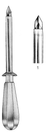 Nelson Trocar Thorax 25, ø 7,5mm, 20cm, Figure No. 1