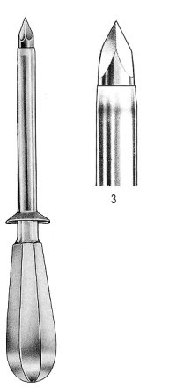 Nelson Trocar Thorax 33, ø 10,5mm, 20cm, Figure No. 3